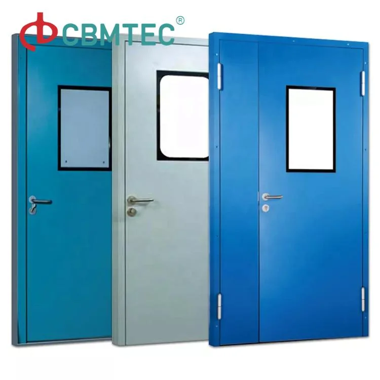 Stainless Steel Labs Swing Operation Room Airtight Hospital Cleanroom Door