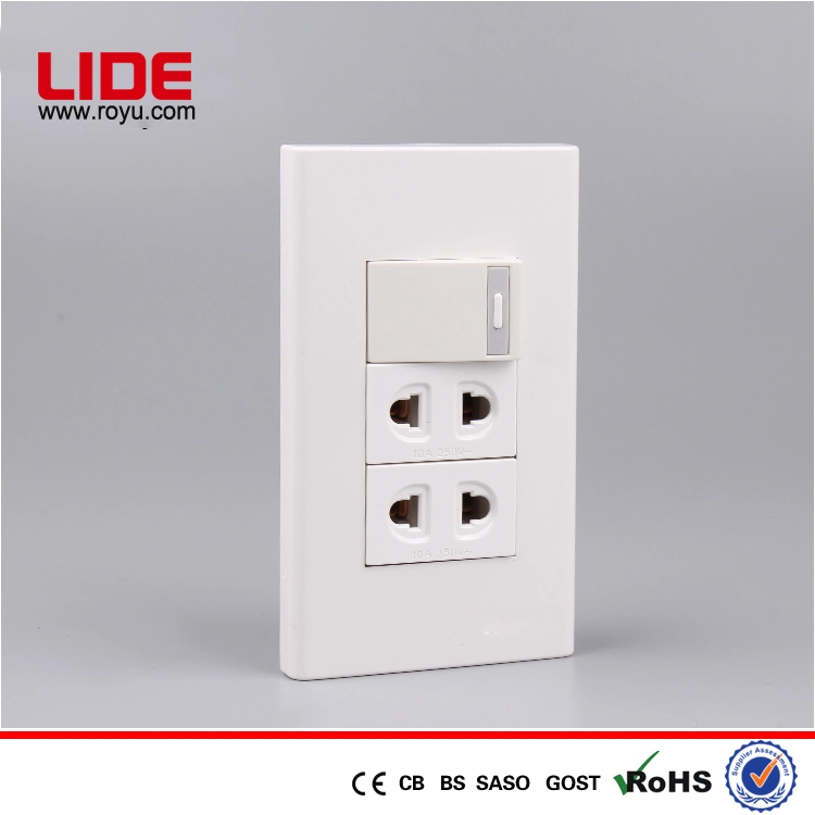 Module Design Italy Type 3 Hole Electric Socket