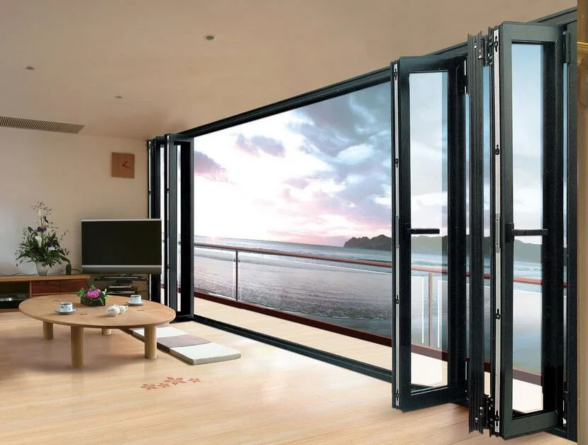 Aluminum Garden Interior Bifold Folding Door for Garden