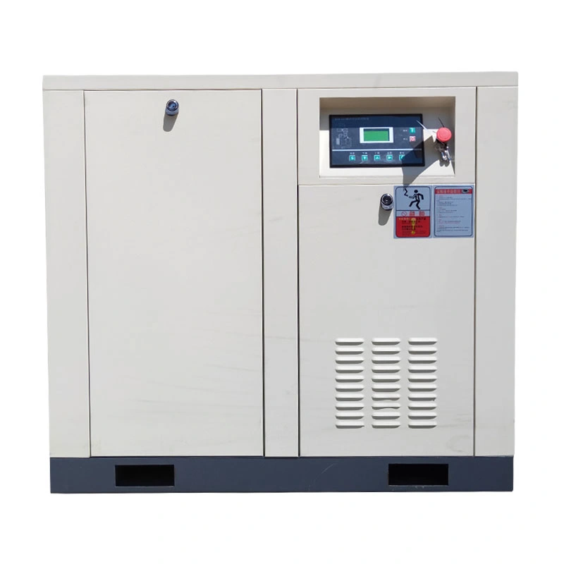 Oil Injected Rotary VSD Screw Air Compressor with Ce Quality Frequency Inverter Parts 50HP