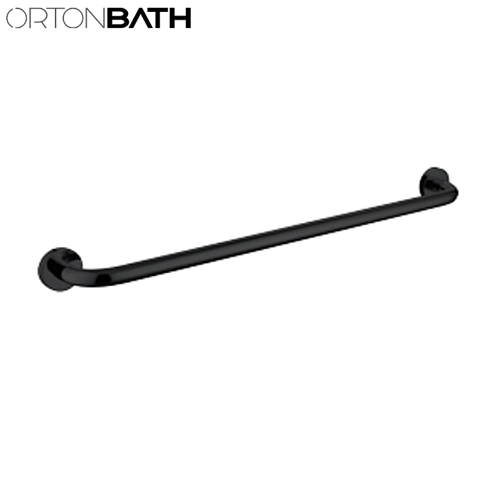 Ortonbath Cheap Square Base Zinc Ss Bathroom Hardware Set Includes 24 Inches Adjustable Towel Bar Toilet Paper Holder, Towel Ring Bathroom Accessories Towel Bar