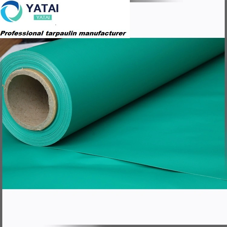 Tela de PVC poliéster de PVC resistente a las llamas Tarpaulin recubierto laminado Para cubiertas de camiones y estructuras de sombra