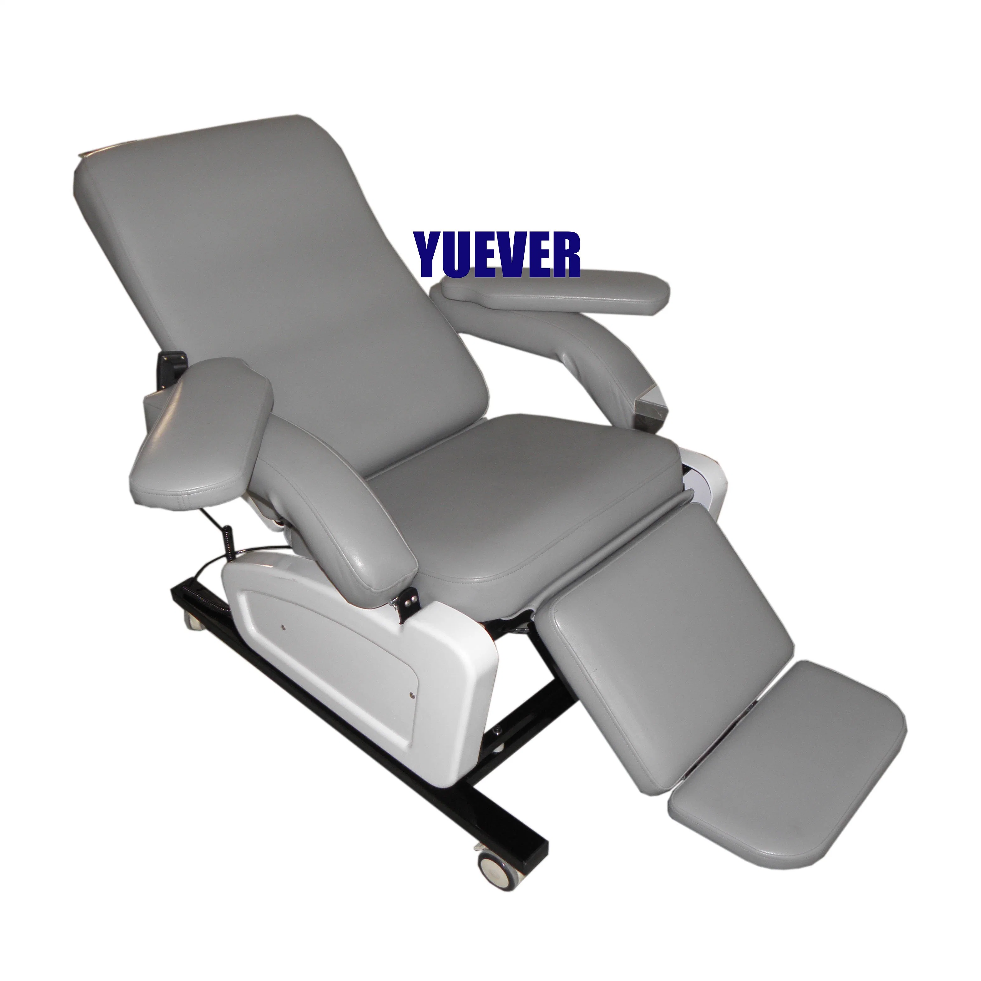 Yuever Medical Medical Electric Blood Collection Draw Phlebotomy Blood Donation Dialysis Chair for Laboratory