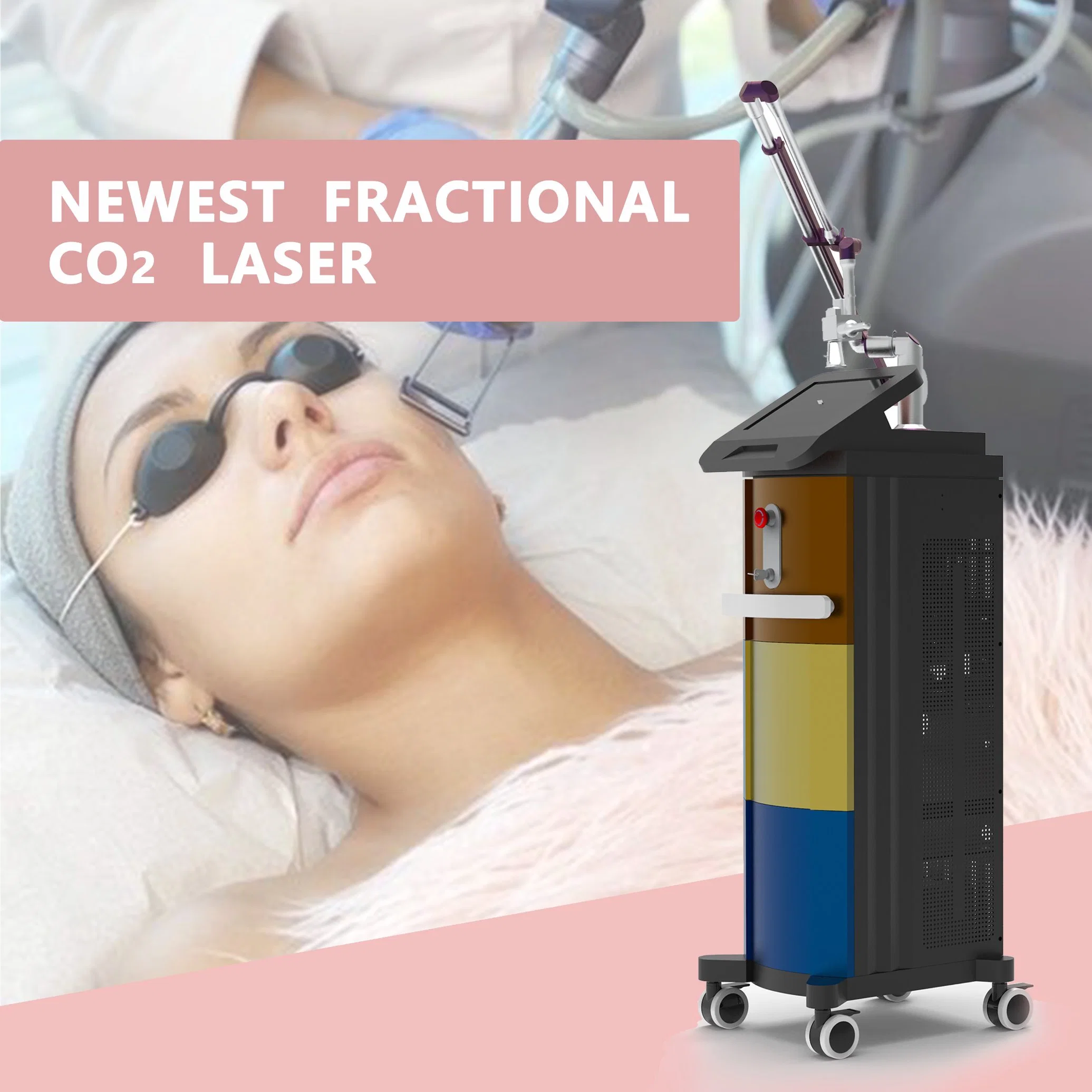 USA RF Tube CO2 Fractional Laser Machine Vaginal Tighten CO2 Skin Resurfacing Laser Acne Scar Removal Machine Vaginal Tighten Treatment