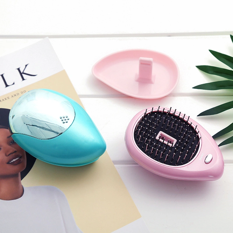 Tragbare Beauty-Produkte Kopf-Massagegerät Elektrische Ionische Haarbürste Elektrische Vibration Massager Kamm für Müdigkeit Entlasten professionelle Haarglätter Haarbürste