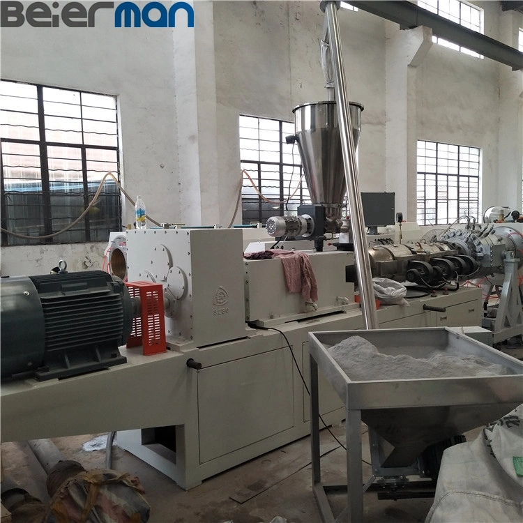 Powder Granule Screw Conveyor 2.2kw Dtc-1000 for 2000kg/H Plastic Raw Material PVC Loading to Mixer/Double Screw Extruder