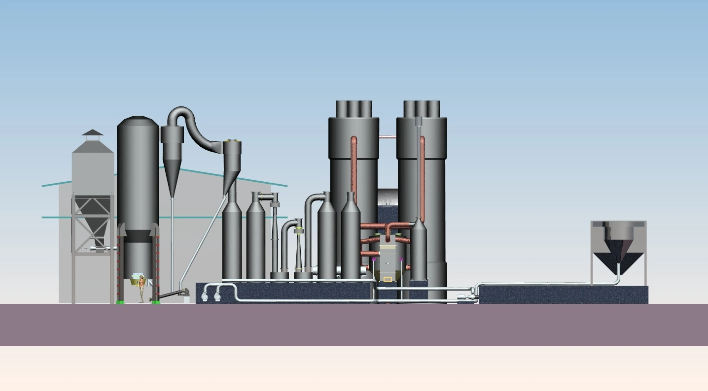 Biomass Gasification Electricity Generator Type and Generator