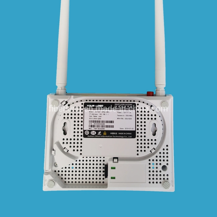 OEM Gpon ONU Zc-520 1ge+3fe+1tel+WiFi