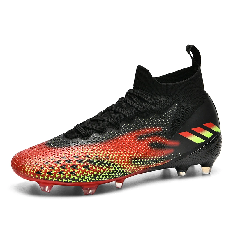 New Design Flyknit Inventory or Customized TF and Fg Soccer Football Shoes