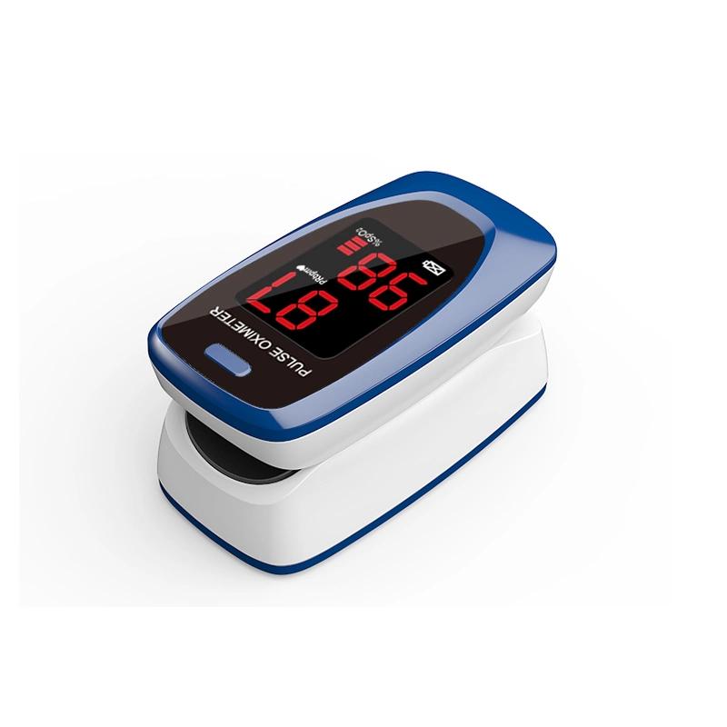 Medical Accurate Interior Battery Finger Blood Pressure Oximeter Monitor