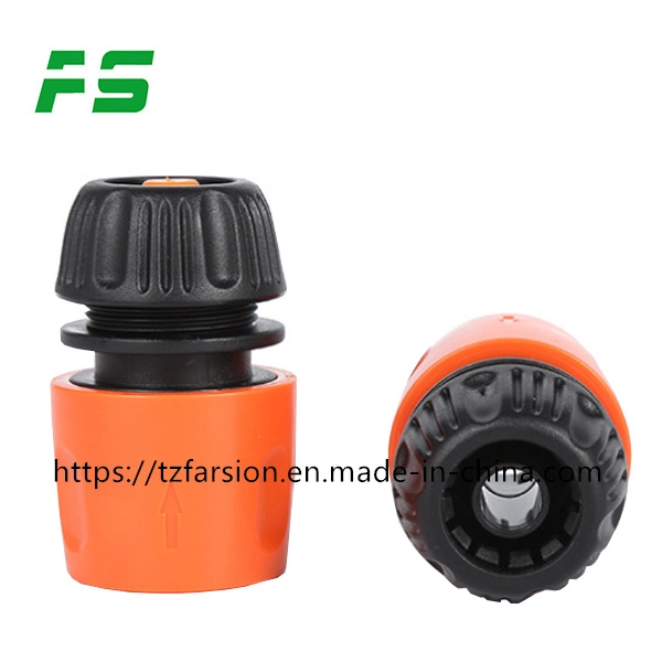 High Quality 1/2 Inch Orange Hose Joint Coupling Connector Garden Irrigation Water Connector