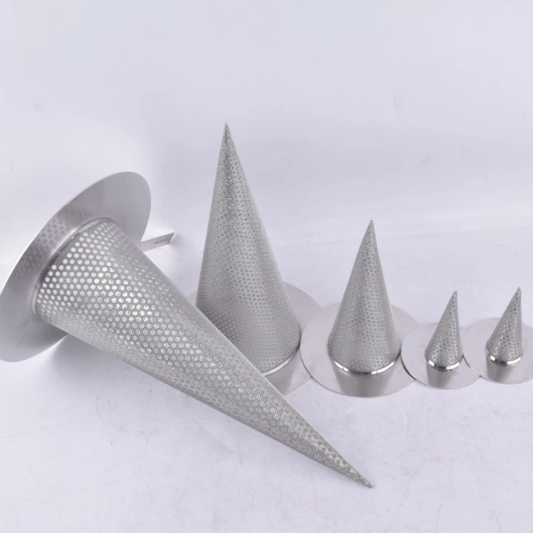 Cone Type Temporary Filter Carbon Steel Stainless Steel and Other Materials