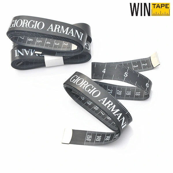 60inch/150cm Logo Design Black Tailor Tape