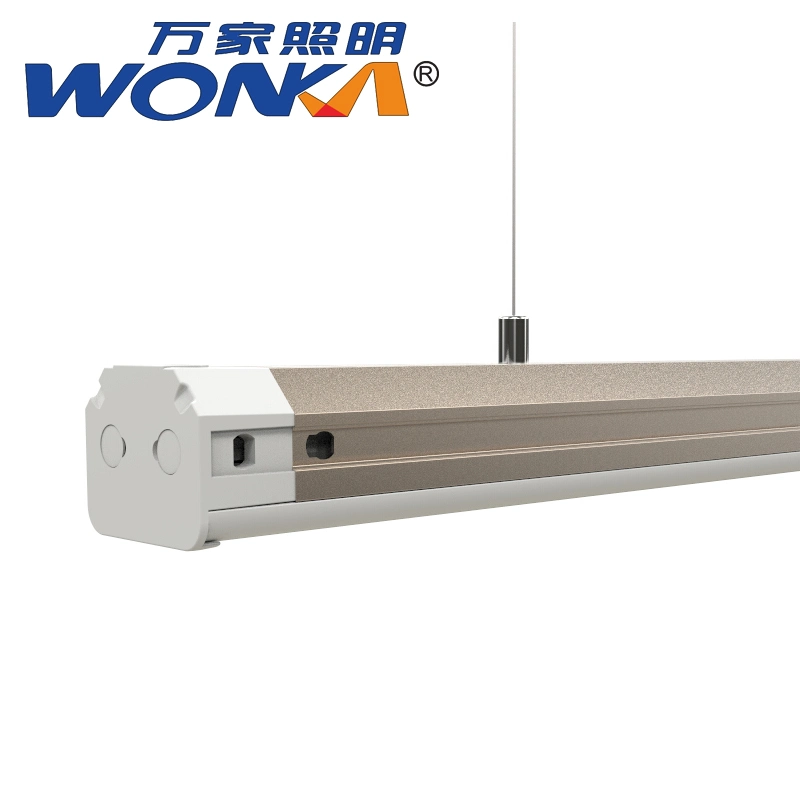 CCT Adjustable LED Linear Light Tube Office Lamps for All Interior Lighting