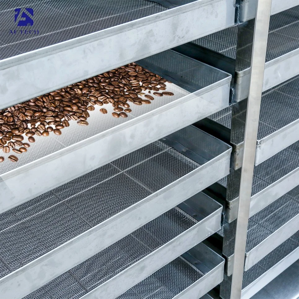 300kg High Temperature Food Dehydrator Dryer Processing Equipment for Coffee/Macadamia Nut/Walnut