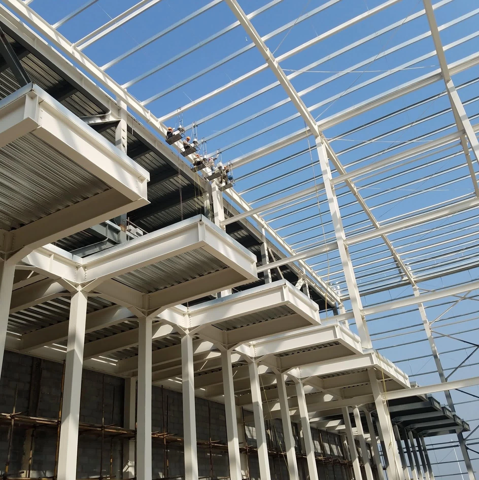 Professional Design Prefabricated Building Steel Structure Workshop Industrial Hangar
