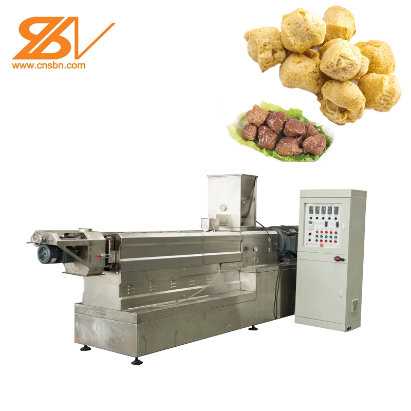 Textured Soya Protein Nugget Make Extruding Machine