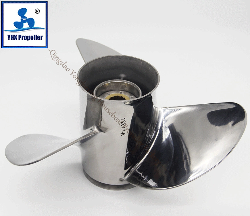 13X17-Rh Stainless Steel Boat Motor Propeller Matched for YAMAHA with Wholesale/Supplier Price