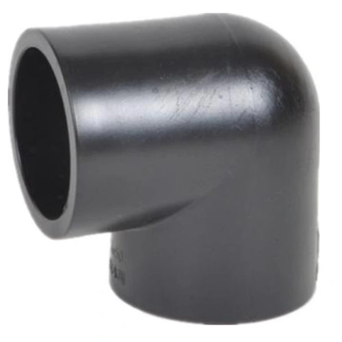 High Quality DIN Standard SDR11 Plastic Pipe End Fitting PE Pipe and Fitting HDPE Socket Fusion Pipe Fitting for Water Supply