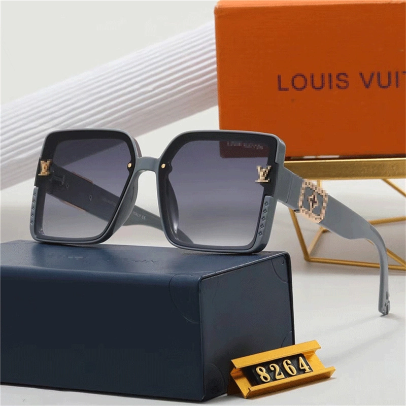 Polarized Gradient Luxury Brand Designer Sun Glasses for Men Vintage Fashion Glasses Women Eyewear 7822