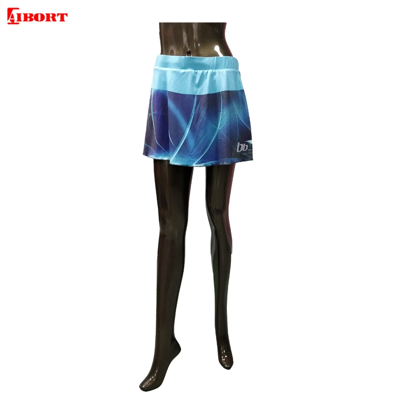 Aibort Sublimation Fashion Tennis Skirts Sport Netball Skirts