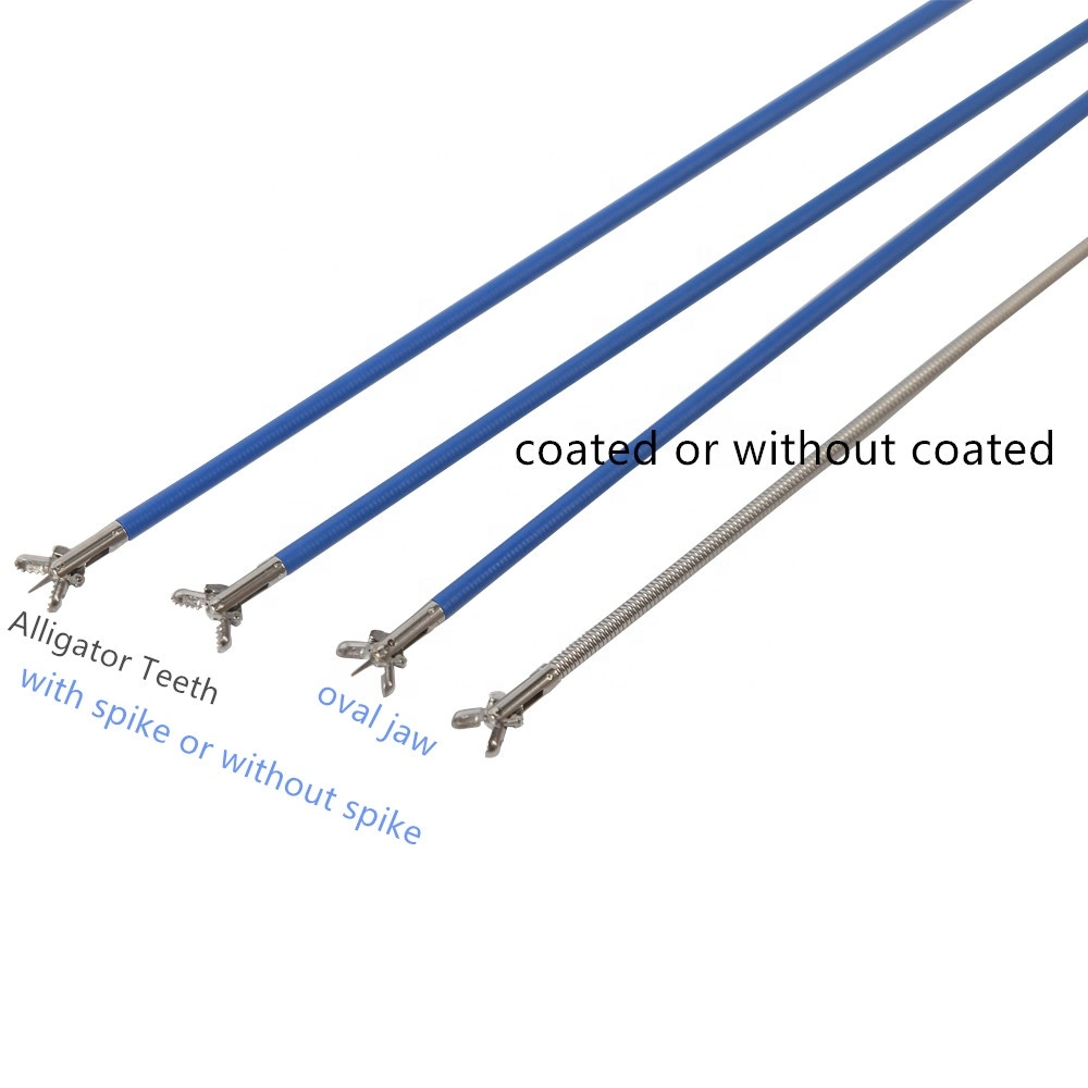 Medical Disposable Rotatable Biopsy Forceps Endoscopy Use Coated