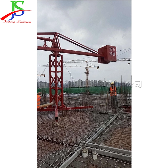Concrete Pouring Manual Placing Machine Small Tower Concrete Conveying Machinery Equipment