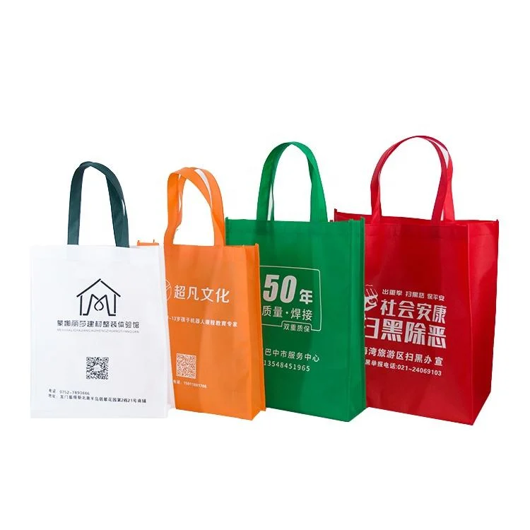 Promotion Small Reusable Bags OEM Shopping Bags Non Woven