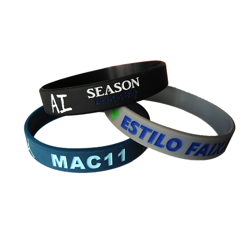 New Design Personalized Silicone Wristbands Sports Silicone Bracelets