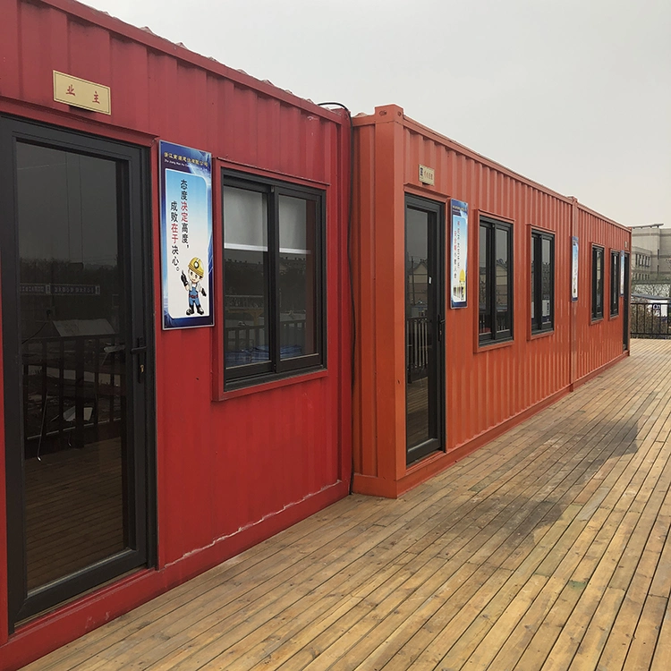 China Supplier Modular Shipping Container Hotel on Sand Beach