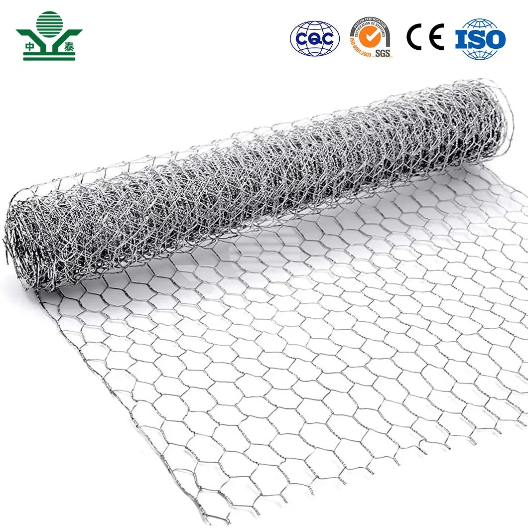 Zhongtai Painting Chicken Wire Black Original Factory 5/8 Inch 16mm Green Chicken Mesh Used for Vinyl Coated Welded Wire Fencing