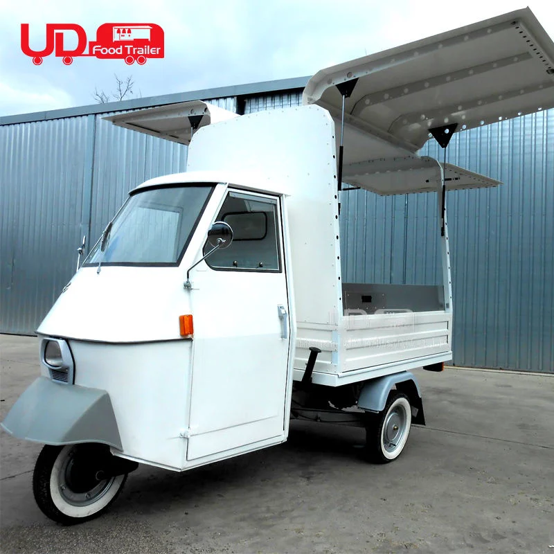 Ud Nuevo producto comida rápida Small Truck Track Mobile Ice Carro de crema