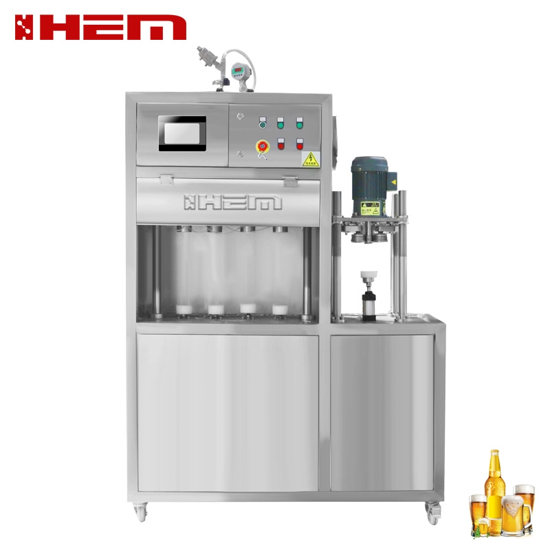 Beer Can Filling Machine 2000cph Automatic Beer Filler