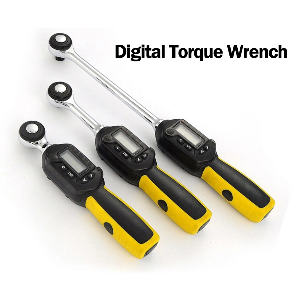 Adjustable Testing Interchangeable Electronic Torque Digital Display Torque Wrench