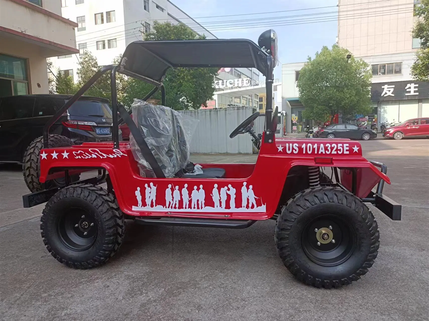 Suyang 150cc Mini Jeep Tourism Sightseeing Car Leisure Golf Cart