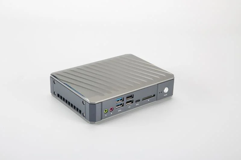 Mini PC Support Inte 8th, 10th Core I3/I5/I7CPU Fanless Desktop Mini Computer