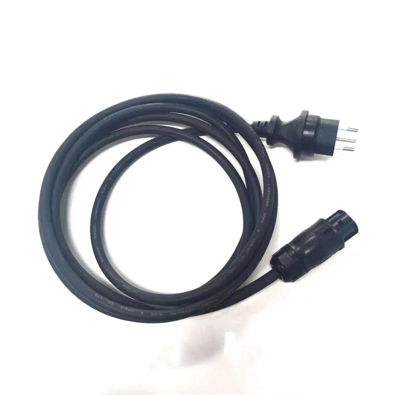 H07RN-F Micro inversor Paneles Solares fotovoltaicos cable Bc01 hembra a. Cable de alimentación suizo