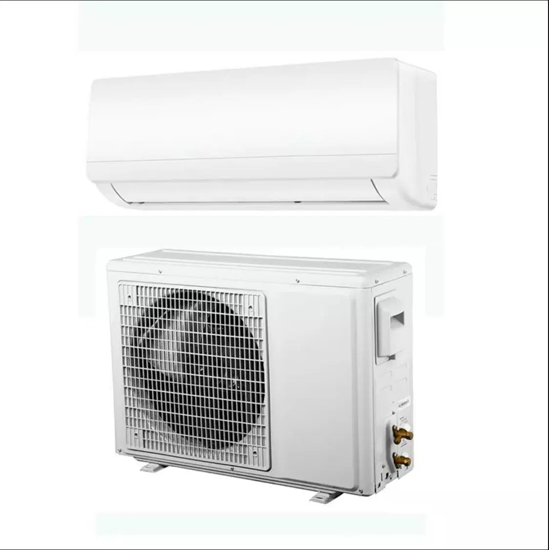 OEM Fabricação de boa qualidade inversor T1/T3 R410A Gas 18K BTU Ar condicionado dividido, montado na parede Heat and Cool