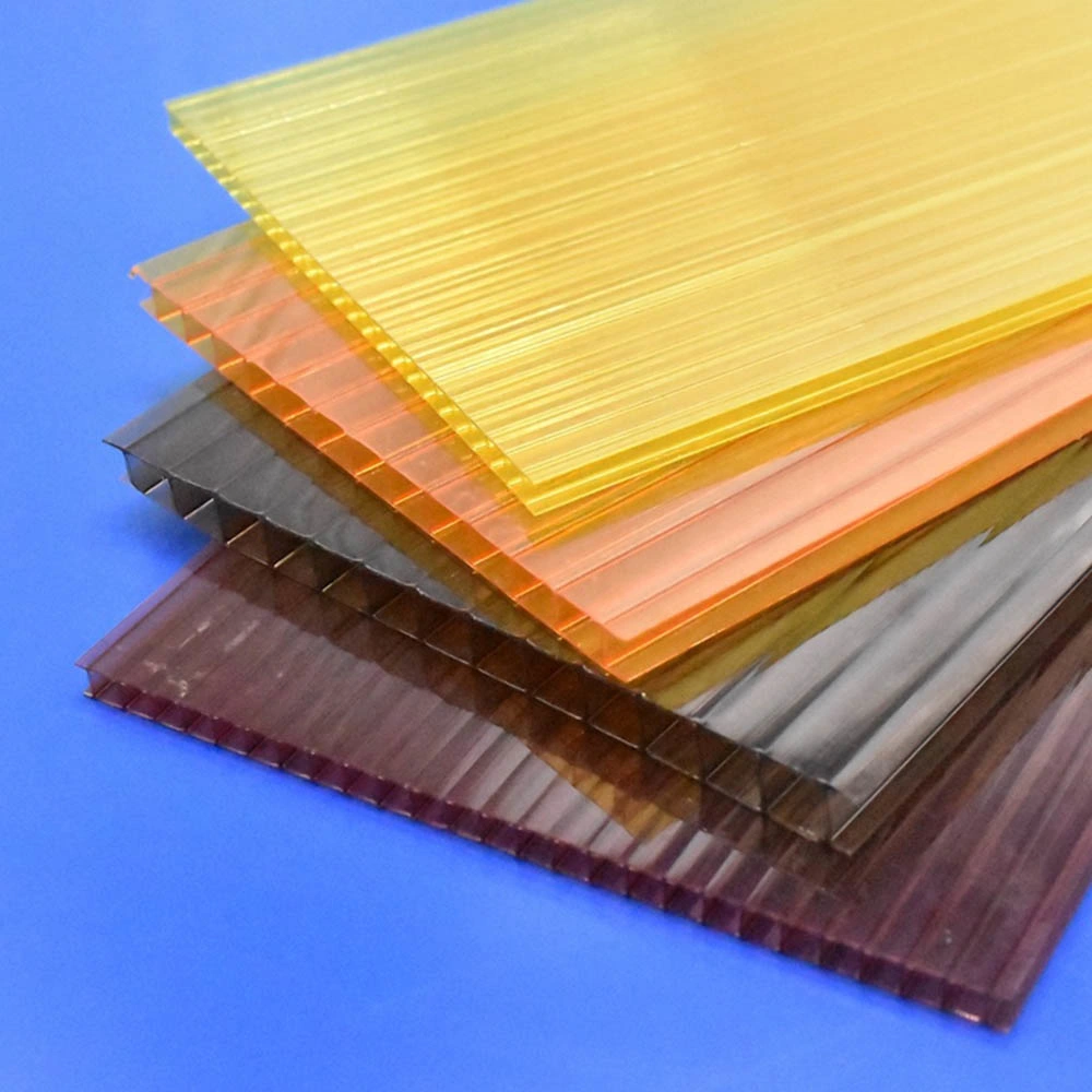 Customized Wholesale 2-20mm Transparent Polycarbonate Hollow/Sun Sheet for Greenhouse