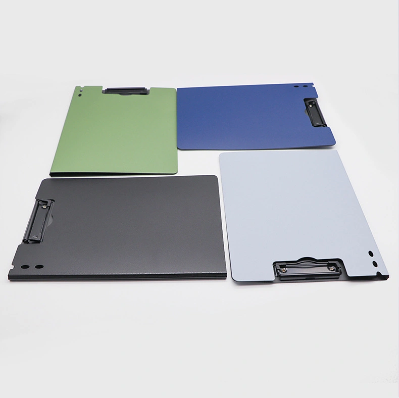 1.6mm Thick Cover A4 Clipboard Folder, Foldable Clipboards, A4 Clipboards Clip Board for Business, Office, School or Restaurant Stationery