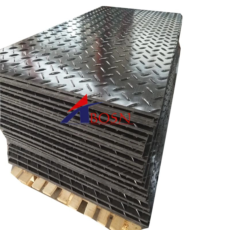 HDPE Beach Road Way Access Mats Protección del suelo Mats