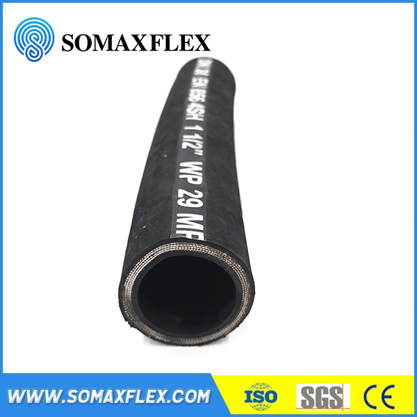 SAE100 R1-R15 Hydraulic Oil Hose Fuel Hose Petroleum Delivery Rubber Hose