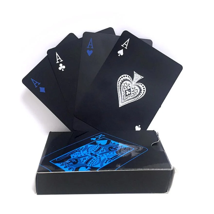 Poker Size Quality Waterproof PVC Plastic Playing Cards Set