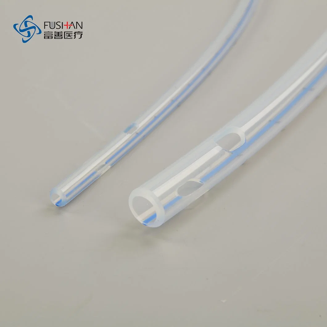 Factory Disposable Silicone Chest Drainage Intercostal Closed Suction Catheter with Adult Pediatri for Cardiothoracic Surgery Drain Tube with CE ISO 12-40fr