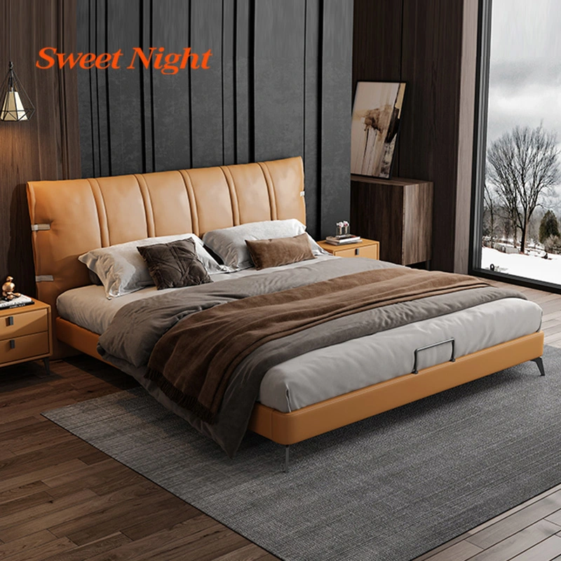 Modern King Queen Size Luxury Storage Bed