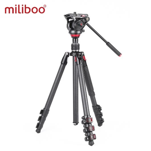 Miliboo Mtt501CF Kit Portable Carbon Fiber Video Tripod Kit