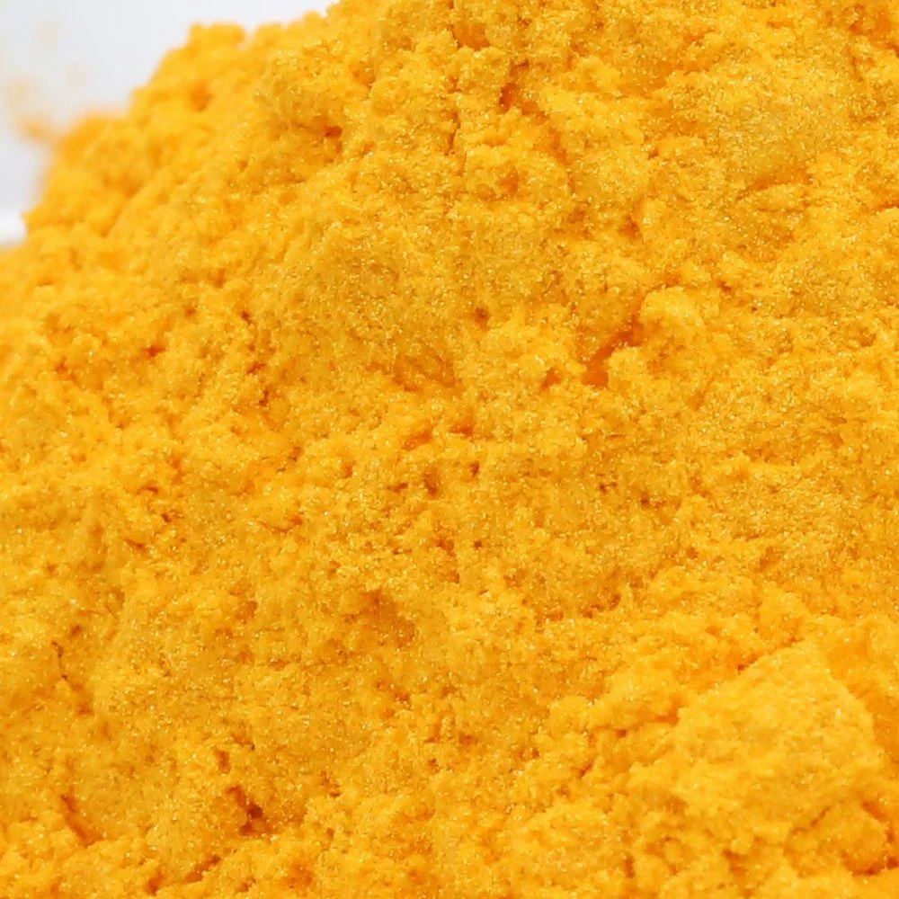 Colorant Lemon Yellow Luster Yellow Color Pearl Pigment Mica Powder