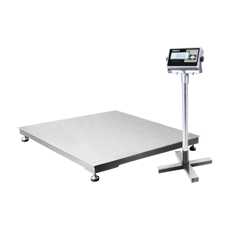 CE OIML Ntep Approval Digital Weight 1000 Lb Carbon Steel / Stainless Floor Scale Industrial