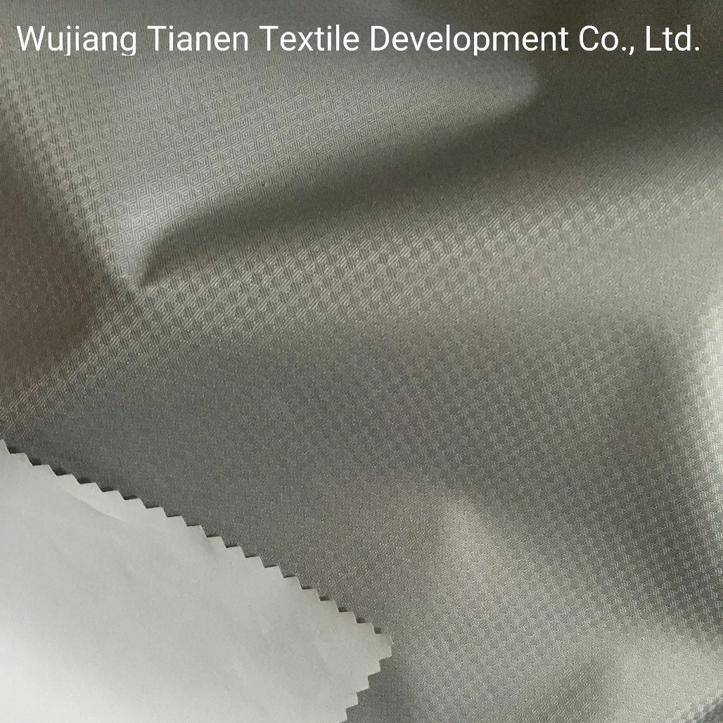 RPET Tn Textile Recycled Check Polyester Fabric for Garment