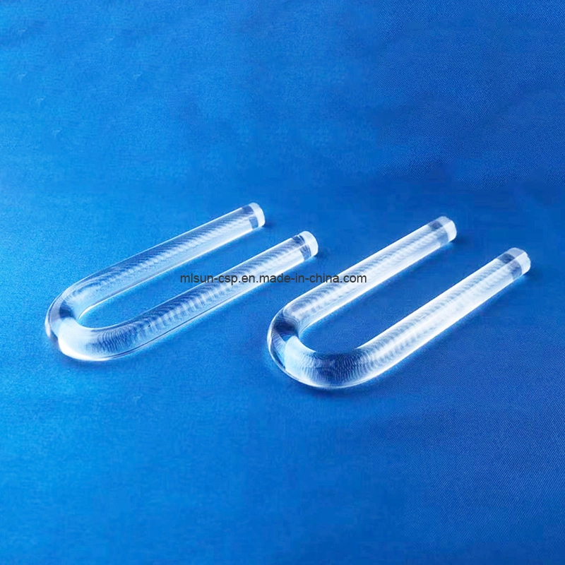 U Shape Quartz Tube Used to Assemble Disposable Immersion Rapid Thermocouple